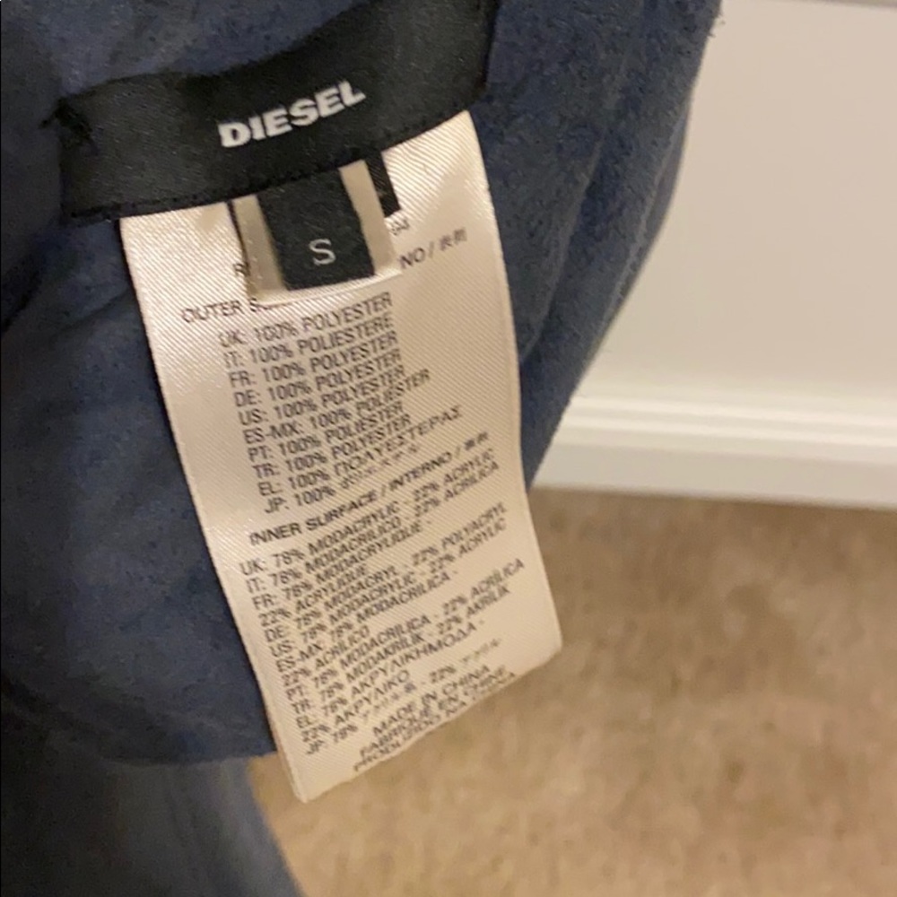 Diesel sleeve less jacket - Picture 4 of 4